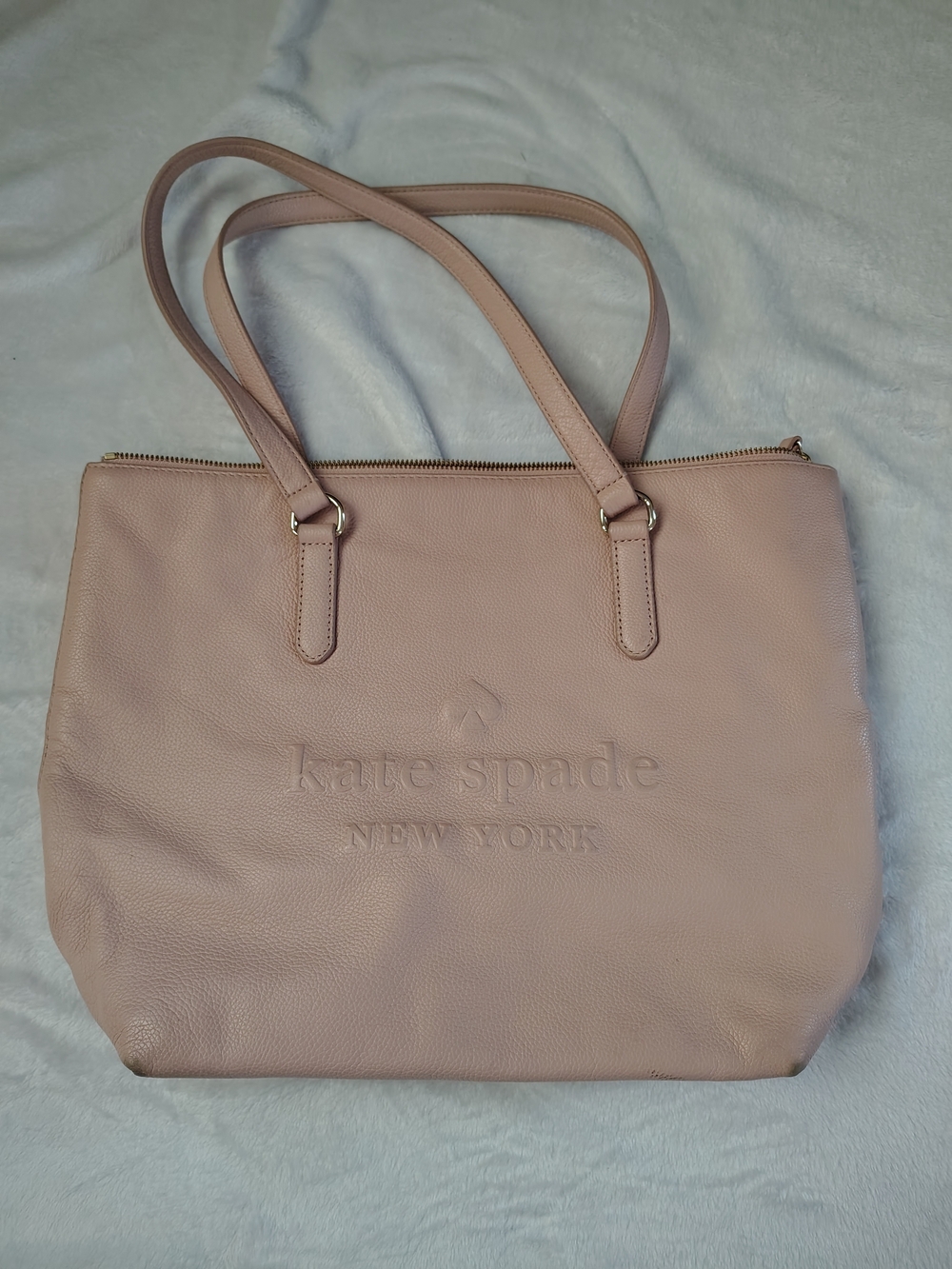 kate spade Blush Leather Tote Bag